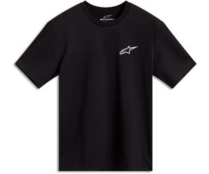 Alpinestars Combo Back SS CSF Camiseta, Negro/Blanco, Talla 2XL