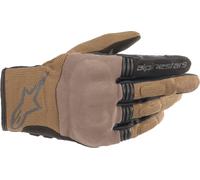 Alpinestars Copper Guantes de motocicleta, Marrón claro/negro, Talla XL