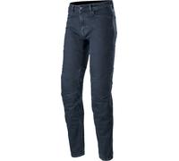 Alpinestars Copper Pro Pantalones textiles para motocicleta, azul oscuro, Talla 40