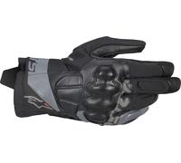 Alpinestars Corozal V3 Drystar Guantes de moto impermeables, negro-gris, tamaño S para Hombres