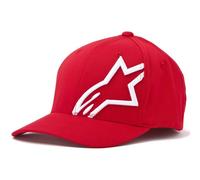 Alpinestars Corp Shift 2 Flexfit Cap, Rojo/Blanco, Talla S/M