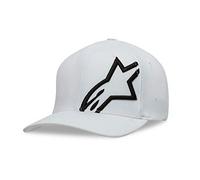 Alpinestars, Corp Shift 2 Flexfit, Gorra De Beisbol, Blanco Negro, 23X, Hombre