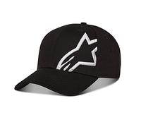 Alpinestars, Corp Snap 2, Gorra De Beisbol, Blanco Negro, Os, Hombre, Talla única
