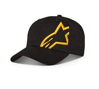 Alpinestars, Corp Snap 2, Gorra De Beisbol, Oro Negro, Os, Hombre
