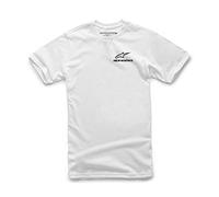 Alpinestars, Corporate tee, Camisa Manga Corta, Blanco, M, Hombre