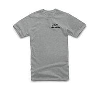 Alpinestars, Corporate tee, Camisa Manga Corta, Brezo Gris, L, Hombre