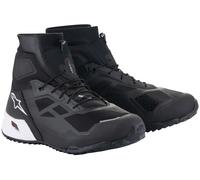 Alpinestars CR-1 Zapatos de moto, Negro/Blanco, Talla 11,5 (45)
