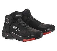 Zapatillas Alpinestars CR-X Drystar Negro-camuflaje-rojo 9.5 (EU 42.5)