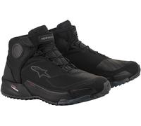 Alpinestars CR-X Drystar Zapatos de moto, negro, Talla 11 (44)