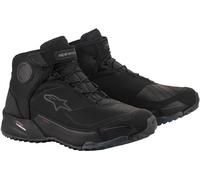 Alpinestars CR-X Drystar Zapatos de moto, negro, tamaño 43 para Hombres