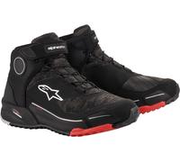 Alpinestars CR-X Drystar Zapatos de moto, verde-marrón, tamaño 42