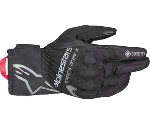 Alpinestars Crestone GTX Guantes de moto impermeables, negro, Talla L