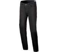 Vaqueros de Moto Alpinestars Cult-8 Stretch Denim Negro Lavado28 Negro Lavado