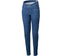 Alpinestars Daisy V3 Vaqueros de moto para mujer, Azul, Talla 30