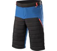 Alpinestars Denali 2 Pantalones cortos de bicicleta, negro-azul, tamaño 30 para Hombres