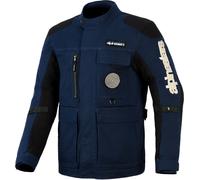 Alpinestars Dice Chaqueta textil para motocicletas, negro-azul, tamaño XL para Hombres