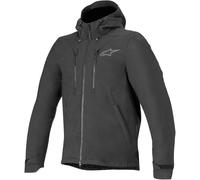 Alpinestars Domino Tech Shell Chaqueta textil motocicleta, negro, Talla L