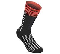 Alpinestars Drop 19 Calcetines (Black/Red,L)