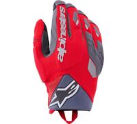 Alpinestars Durack Guantes de moto, rojo/gris, Talla 3XL