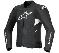 Alpinestars Dusk Airflow, chaqueta de cuero perforada 46 male Negro/Blanco