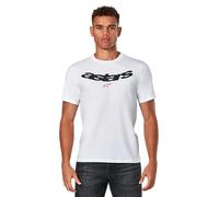 Alpinestars Elliptic Csf tee Camiseta, Blanco, XXL para Hombre
