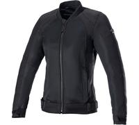 Alpinestars Eloise V2 Air Chaqueta textil para motocicletas para damas, negro, tamaño L para Mujer