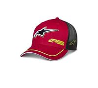 Alpinestars Exceed Gorra de camionero, negro-rojo para Hombres
