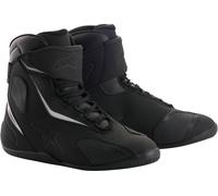 Alpinestars Fastback 2 Drystar Zapatos de motocicleta, negro, tamaño 42 43 para Hombres