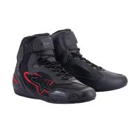 Alpinestars Faster 3 Rideknit, zapatos 10 US male Negro/Gris Oscuro/Rojo Neón