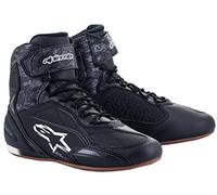 Alpinestars Faster-3 Shoes Grey, Ropa para Motocicleta Hombres, Black Dark Gray Gum, 40 EU
