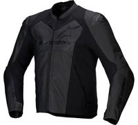 Alpinestars Faster V3 Airflow, chaqueta de cuero 58 male Negro/Negro