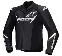 Alpinestars Faster V3 Airflow, chaqueta de cuero 52 male Negro/Blanco