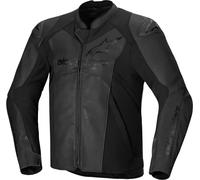 Alpinestars Faster V3, chaqueta de cuero 46 male Negro/Negro