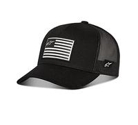 Alpinestars, Flag Snapback, Gorra De Beisbol, Negro Negro, Os, Hombre