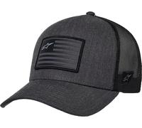 Alpinestars Flag Snapback Gorro, antracita/negro, Talla única