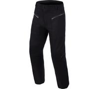 Alpinestars Flex-Ast Canvas Pantalones textiles de motocicleta, negro, Talla S