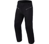 Alpinestars Flex-Ast Canvas Pantalones textiles de motocicleta, negro, Talla Short 3XL