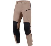 Alpinestars Flex-AST Explorer Pantalones textiles de motocicleta, marrón/negro, Talla S