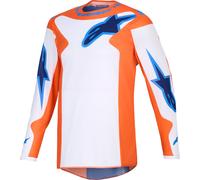 Camiseta de Cross Alpinestars Fluid Grid Naranja/Azul UCLAM Naranja,Azul UCLA