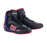 Alpinestars Fq20 Faster-3 Rideknit Quartararo - Talla 7,5/40 1317-BLK BRT RED BL
