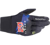 Alpinestars FQ20 Reef Monster Guantes de motocicleta, negro/azul/rojo, Talla 2XL