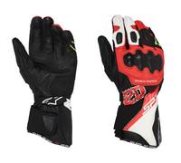 Alpinestars FQ20 SP-3 Guantes De Motocicleta Monster Negro/Rojo/Blanco