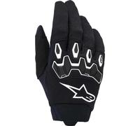 Alpinestars Full Bore V2 Guantes de motocross, Negro/Blanco, Talla 2XL