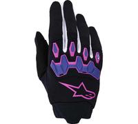 Alpinestars Full Bore V2 Guantes de motocross, negro/morado, Talla 2XL