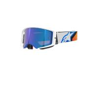 Alpinestars Gafas Supertech Corp Absolute Vision Blue Orange Mirror Blue, Talla: One Size