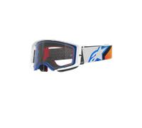 Alpinestars Gafas Supertech Corp Blue Orange Clear, Talla: One Size