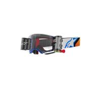 Alpinestars Gafas Supertech Corp Sistema Roll Off Blue Orange Clear Roll Off, Talla: One Size