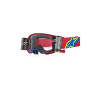 Alpinestars Gafas Supertech Corp Sistema Roll Off Red Blue Clear Roll Off, Talla: One Size
