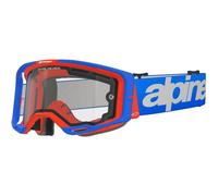 ALPINESTARS Gafas Vision 8 Wordmark Dual Pane Blue / Orange / Clear Lens 2025
