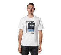 Alpinestars Galun Csf tee T-Shirt para Hombre Camiseta de Manga Corta con Cuello Redondo Estilo Deportivo Blanco XL